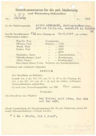 Adelmann, Alois
