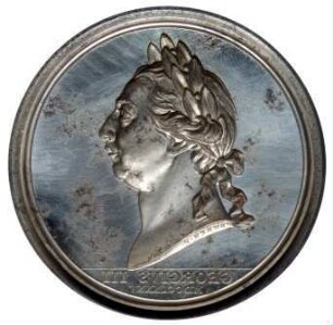 Burch, Edward: Preismedaille der Universität Göttingen