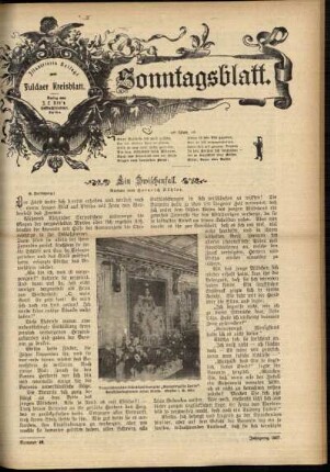 Ausgabe vom Sonntag, den 17. November 1907.