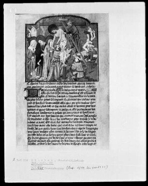 La passion de Jésus Christ — Kreuzabnahme, Folio 46verso