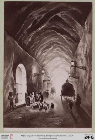 5284 CONTORNI DI NAPOLI. Grotta di Pozzuoli.