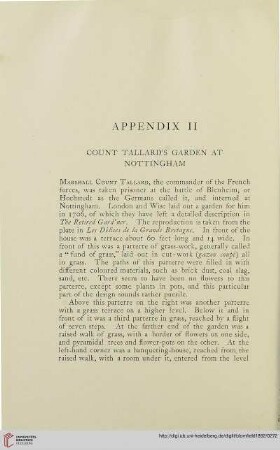 Appendix II