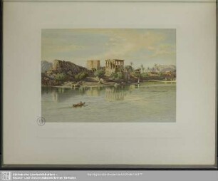 Ansicht der Insel Philae