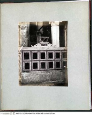 I Rome architectureSan Cesareo in Palazio, Kanzel - Rotes Album I (Architektur antik und modern)