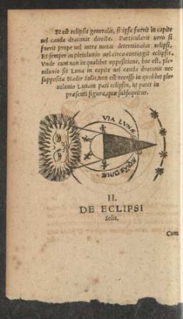 II. De Eclipsi Solis.