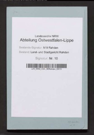 Urteile in Besitzstreitigkeiten. a) Großendorf 1791-1843, b) Haldem 1808-1837, c) Levern 1789-1807