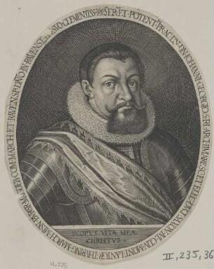 Bildnis des Iohann Georgio Saxon
