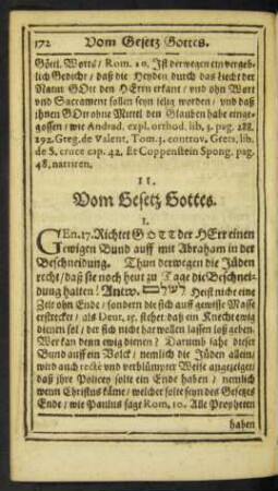 11. Vom Gesetz Gottes.