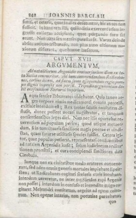 Capvt XVII