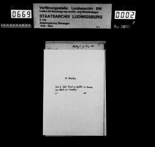 Namensänderungen von Ortschaften, Höfen und Markungen, OA Heidenheim