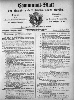 1877,16: No. 16, 22. April 1877
