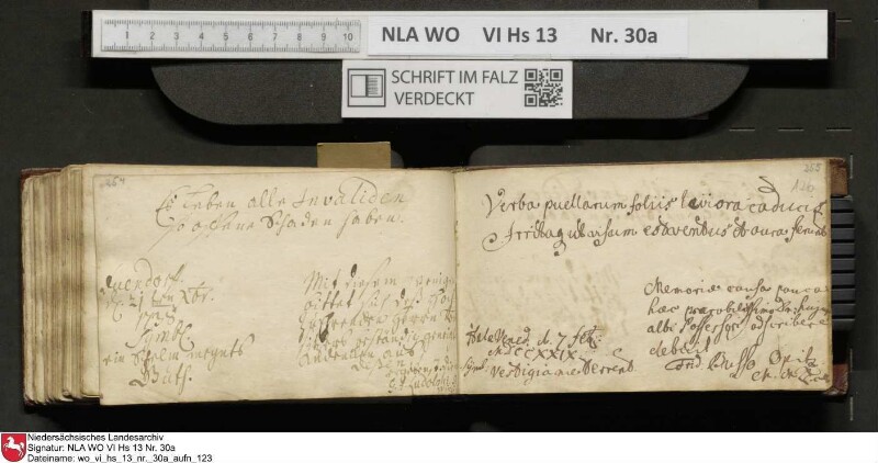 Stammbuch des U. J. Schrader aus Hannover