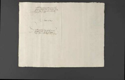 Schriftwechsel bezüglich eines verlorengegangenen Schreibens, welches Herzog Johann Friedrich II. von Sachsen bezüglich des Wormser Kolloquiums an Herzog Christoph von Württemberg und Pfalzgraf Ottheinrich abgesendet hatte.