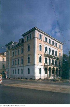 Dresden-Neustadt, Antonstraße 37. Wohnhaus (um 1840). Straßenansicht