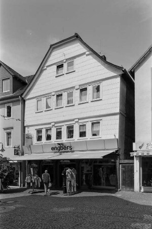 Wohn- und Geschäftshaus (Wohn- und Geschäftshaus, Fachwerk); Frankenberg, Neustädter Straße 6