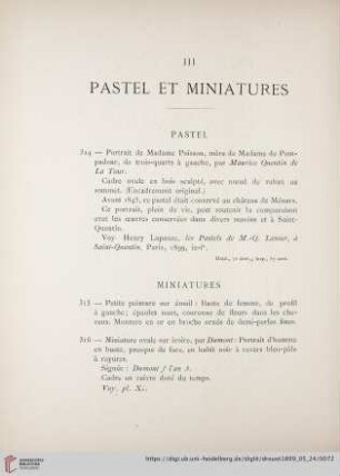 Miniatures (Nr. 315 - 353)