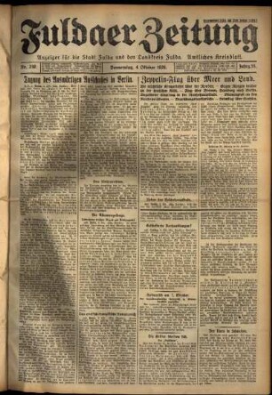 Ausgabe vom Donnerstag, den 04. Oktober 1928.
