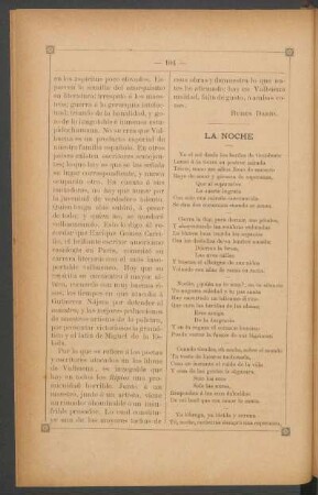 La noche