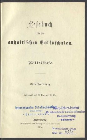 Mittelstufe, [Schülerband]: [Mittelstufe, [Schülerband]]