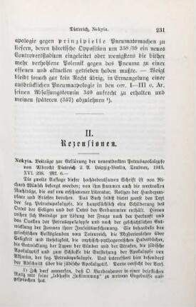 231-232 [Rezension] Dieterich, Albrecht, Nekyia