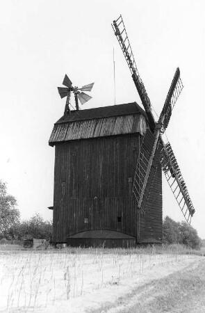 Michendorf-Langerwisch. Paltrockmühle (1839 als Bockmühle erbaut, 1930 umgesetzt und Umbau)