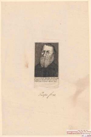 Caspar Coler (= Cöler), Schaffer zu St. Lorenz; gest. 13. Januar 1607