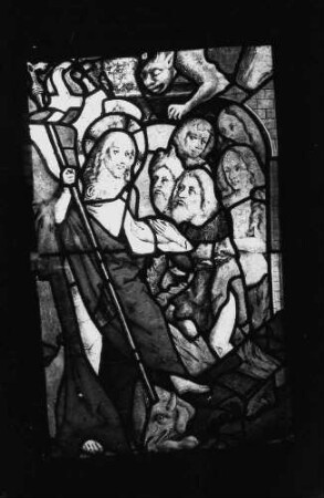 Straßburg (Frankreich): Ausstellung 1000 Jahre Glasfenster, Peter Hemmel von Andlau, Magdalenenkirche Straßburg