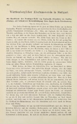 102-109, Paulus, Die Heerstraße der Peutinger-Tafel...
