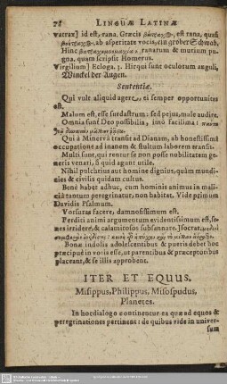 Iter Et Equus