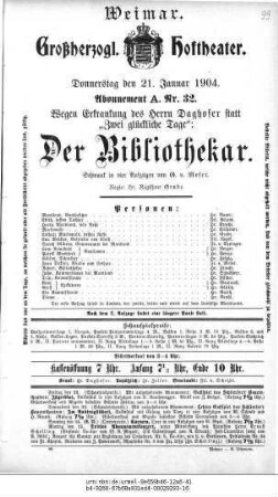 Der Bibliothekar