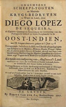 Naaukeurige versameling der gedenk-waardigste zee- en land-reysen na Oost- en West-Indiën : mitsgaders andere gewesten, ter eerster ontdekking en soo vervolgens van verscheyde volkeren ... gedaan, 8. Zedert Het Jaar 1518 Tot 1519