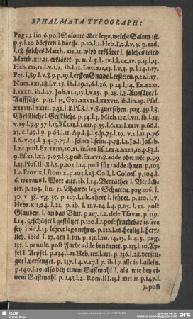 Sphalmata Typograph