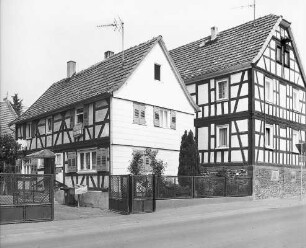 Fachwerkwohnhaus; Büdingen, Hauptstraße 17