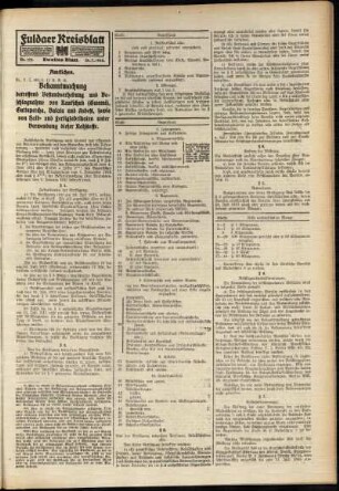 Zweite Ausgabe vom Montag, den 26. Juli 1915.