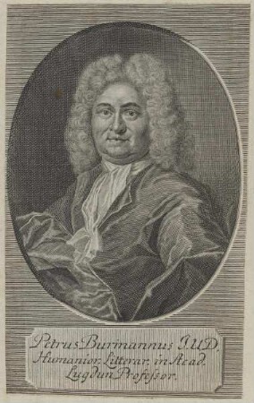 Bildnis des Petrus Burmannus