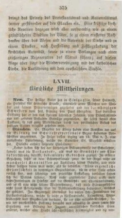 575-576 Kirchliche Mittheilungen