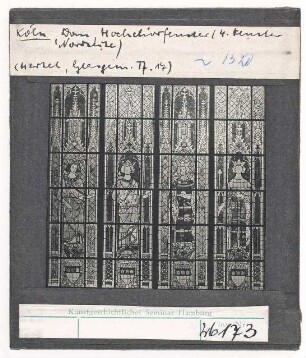 Köln, Dom: Hochchorfenster, 4. Fenster Nordseite