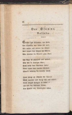 Der Stumme
