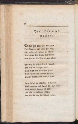 Der Stumme