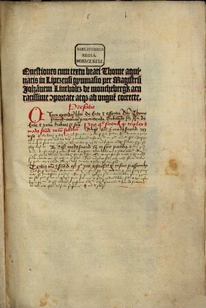 Quaestiones de ente et Essentia