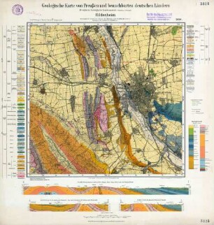 [3825] Hildesheim, Geologische Karte von Preußen und benachbarten deutschen Ländern