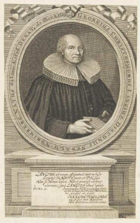Bildnis des Georgius Christophorus Langius