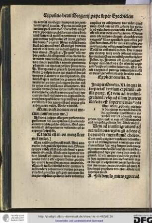 Inter cetera prophetie miracula hoc quoque mirandum habent libri prophetarum...