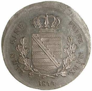 Münze, Taler, 1814