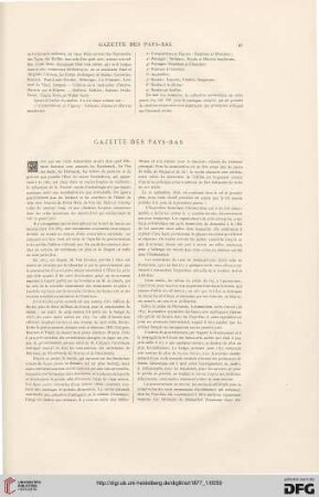 Gazette des Pays-bas