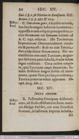 Sec. XIV. Intra annum