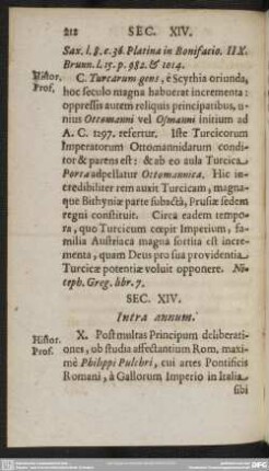 Sec. XIV. Intra annum