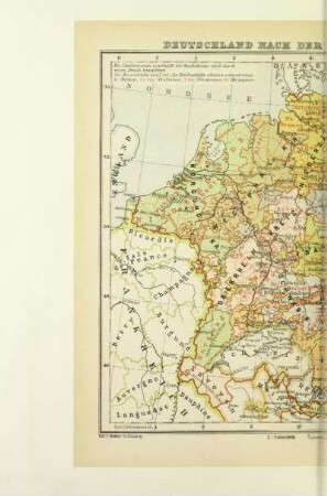 Deutschland nach der Kreiseinteilung (XIV. Jahrht.)