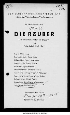 Die Räuber