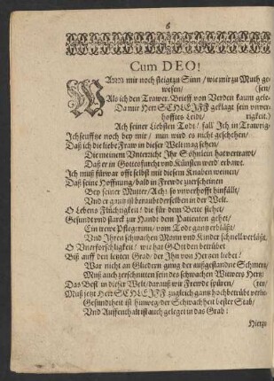Cum Deo!